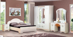 Шкаф 4-х дверный Ольга-10