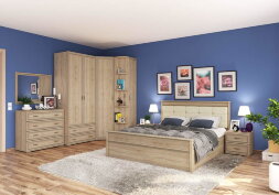 Шкаф 2-х створчатый Ливорно ЛШ-22, дуб сонома