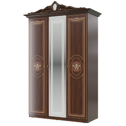 Шкаф 3-х дверный СГ-01 Грация, Орех