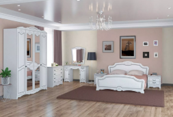 Шкаф 3-х дверный ШР-3 Лотос, Белый