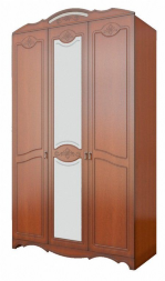 Шкаф 3-х дверный Лотос, Орех
